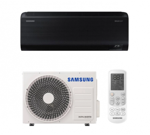 Кондиционер инверторный SAMSUNG WindFree Black Airise AR70F09C1BBNUA Кондиционер инверторный SAMSUNG WindFree Black Airise AR70F09C1BBNUA