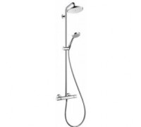 Душевая система с термостатом Hansgrohe Croma 220 Showerpipe 27185000 