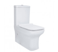 Унитаз-компакт Qtap Cardinal безобедочный с сиденьем Soft-close QT0422C666PW