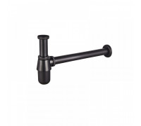 Сифон для умывальника 1 1/4'' (Цвет черный) MIXXUS SIPHON-01 BLACK