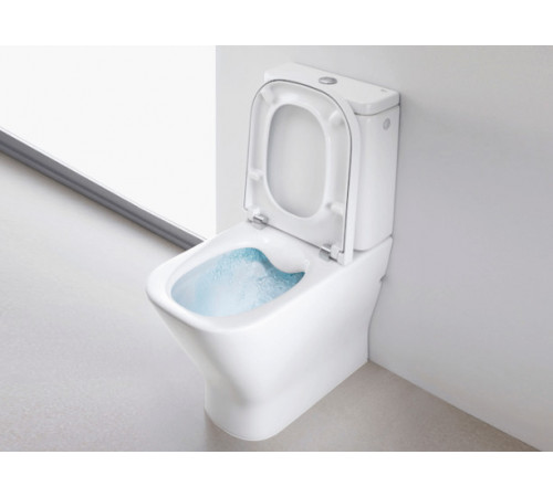 Унитаз-компакт Roca Gap Clean Rim с сиденьем медленного падения (А34D738000) Унитаз-компакт Roca Gap Clean Rim с сиденьем медленного падения (А34D738000)