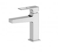 Змішувач Aqua Rodos Sharp (хром) для умивальника з донним клапаном (9889)
