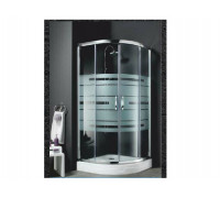 Душова кабіна Armaform Elbe Lines Standart 900x900x1700 (Aquaform) півкругла розсувна R 550