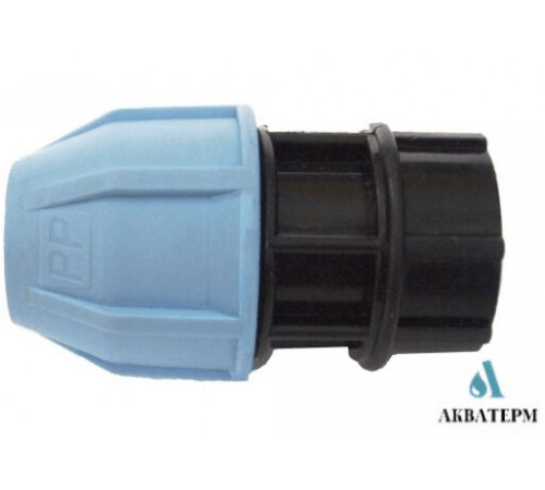 Муфта ПНД Vsplast 50*1 1/4' ВР 2002 Муфта ПНД Vsplast 50*1 1/4' ВР 2002