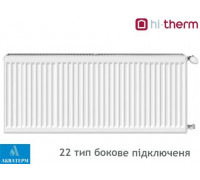 Стальной радиатор Hi-Therm 22 тип 400х1100 боковое подключение