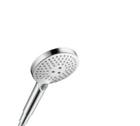 Ручной душ Hansgrohe Raindance Select S 120 3jet EcoSmart 9 л/мин, белый-хром (26531400)