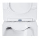 Унитаз-компакт Qtap Nando безобедочный с сиденьем Soft-close QT12221222AW