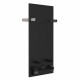Полотенцесушитель электрический стеклянный ONYX 1S black (кнопочной)