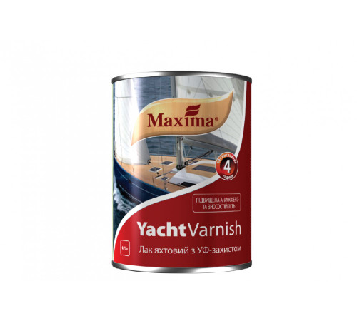 Лак яхтенный Maxima полуматовый (2.5 л)