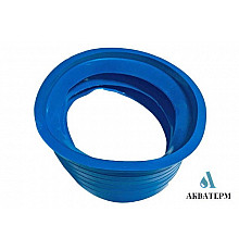Манжет резиновый для WC Fluger Plast синий