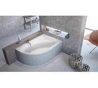 Ванна акриловая Radaway MISTRA 150x100 левая или правая + ножки + сифон R135L (WA1-07-150x100L или WA1-07-150x100P)
