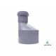 Редукция Ø160/110мм 180° прямая Fluger Plast для внутренней канализации