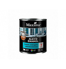 Емаль алкідна високоякісна Maxima біла  (0.7 кг)