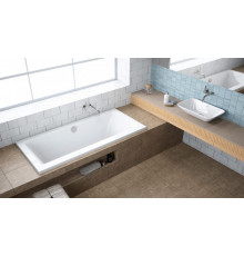 Ванна акриловая Radaway ARIDEA LUX 180×80 + ножки +сифон R135L (WA1-25-180×080U)
