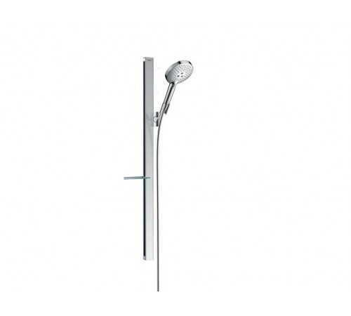 Душевой набор Hansgrohe Raindance Select S 120 3jet / EcoSmart с мыльницей, хром (27649000) Душевой набор Hansgrohe Raindance Select S 120 3jet / EcoSmart с мыльницей, хром (27649000)