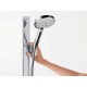 Душевой набор Hansgrohe Raindance Select S 120 3jet / EcoSmart с мыльницей, хром (27649000)