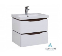 Тумба Aqua Rodos “Венеция” подвесная 60см, венге, с умывальником “Arya”, 10702