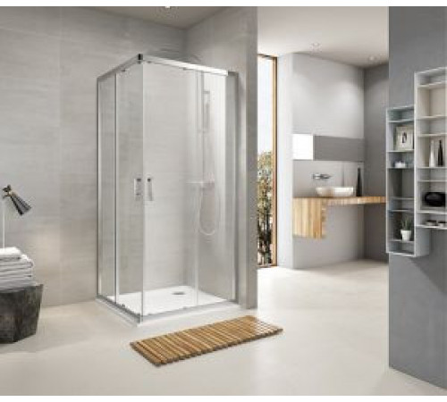 Душова кабіна квадратна Koller Pool Grace G90SG (90x90x190) з піддоном, матове скло Душова кабіна квадратна Koller Pool Grace G90SG (90x90x190) з піддоном, матове скло