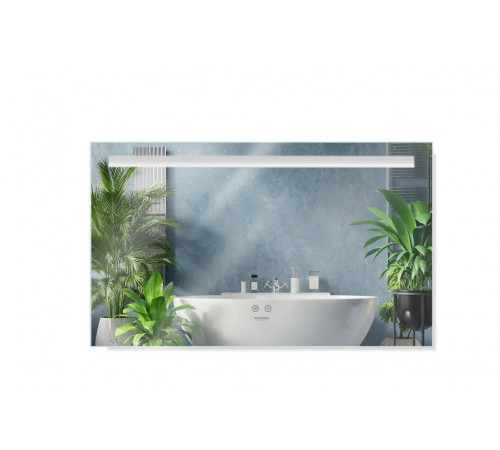 Дзеркало Kroner KRP Spiegel HR4 - 10060 з LED-підсвічуванням та антизапітнінням Дзеркало Kroner KRP Spiegel HR4 - 10060 з LED-підсвічуванням та антизапітнінням