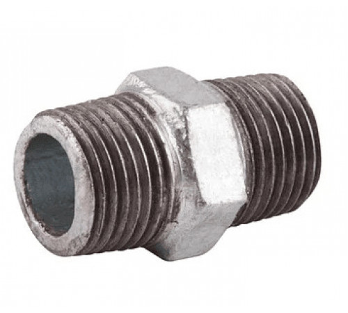 Ніпель (15) 1/2" х 1/2" ЗЗ чавун КЧ30315 Ніпель (15) 1/2" х 1/2" ЗЗ чавун КЧ30315