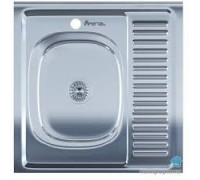 Мойка Imperial 600х600х175 / 180 накладная квадратная Decor 6060-L
