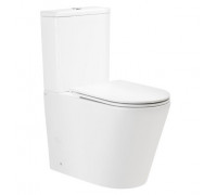 Унитаз-компакт Qtap Scorpio безобедочный с сиденьем Soft-close QT14222125ARW