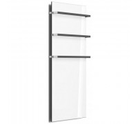 Полотенцесушитель электрический стеклянный ONYX S 3L white (сенсорной)