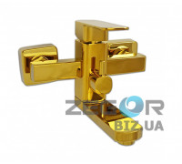 Смеситель для ванной короткий слив Zegor LEB3-A123 G(золото)