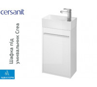 Шафка під умивальник Cersanit Crea 40, біла, арт. S924-001