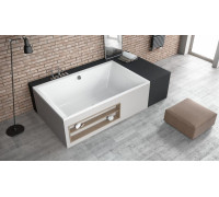 Ванна акриловая Radaway ITEA LUX 190×120 + ножки + сифон R135L (WA1-29-190×120U)
