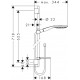 Душевой набор Hansgrohe Raindance Select E 150 3jet / UnicaS Puro 0,65 м, хром (27856000)