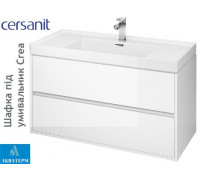Шафка під умивальник Cersanit Crea 100, біла, арт. S924-021