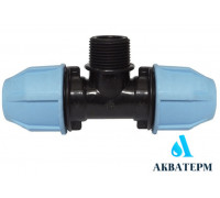 Трійник ПНД Vsplast 40*11/2*40'' ЗР 3003
