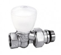 Кран для радіатора ручний прямий 1/2" Giacomini (Італія) R6TG R6X033