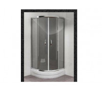 Душова кабіна Armaform Elbe Grigio Standart 900x900x1850 (Aquaform) півкругла розсувна R 550