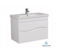 Тумба консольная Aqua Rodos "Альфа" для раковины + Раковина "Frame" 100см (7017)