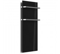 Полотенцесушитель электрический стеклянный ONYX 2М black (кнопочной)