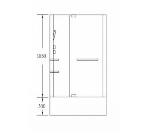 Гидробокс Miracle NA114-3 (100x80x215)/30 Гидробокс Miracle NA114-3 (100x80x215)/30