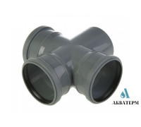 Крестовина Ø110 / 110 / 110 х 90° Fluger Plast