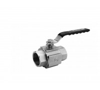 Кран шаровой Armatura полнопроходной 1/2" PN40, 180 °С, "ВВ" (ручка рычаг)