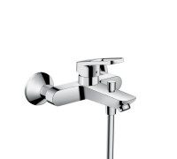 Смеситель для ванны Hansgrohe Logis Loop однорычажный со сливным гарнитуром, хром (71244000)