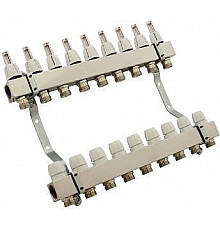 Коллектор из нержавеющей стали Capricorn Optimum1 1х3/4'' 10 отводов