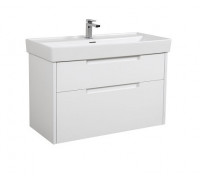 Тумба Aqua Rodos RIMINI с умывальником Sharp (консольная) 100 см, 8341