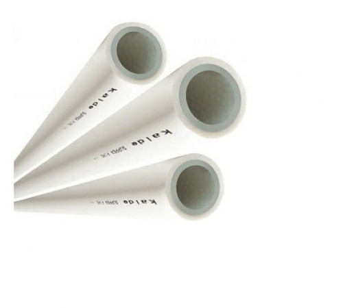 Труба Kalde PPR Super Pipe d 25 mm PN 25 з алюмінієвою фольгою (біла) Труба Kalde PPR Super Pipe d 25 mm PN 25 з алюмінієвою фольгою (біла)