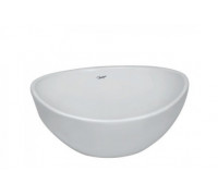 Раковина (умивальник) Jaquar Continental 42, на столешницу 425 x 350  (CNS-WHT-903)