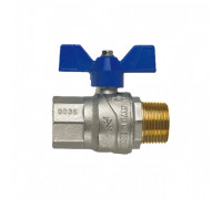 Кран шаровой FIV EVOLUTION 3/4''з накидной гайкой 1''прямий (6067R081)