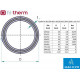 Труба полипропиленовая HOTFIBRE d63x8,6 Hi-Therm