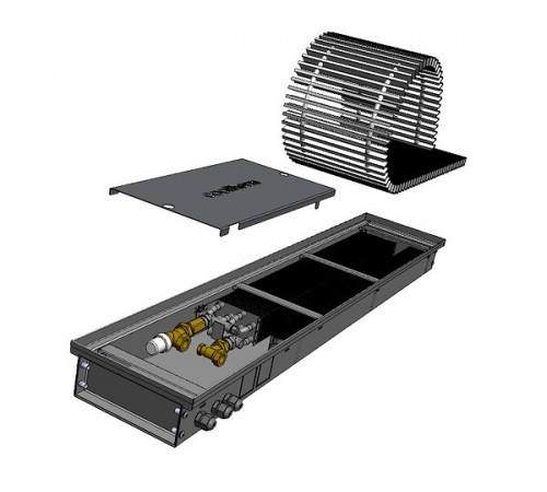 Bнутрішньопідлоговий конвектор Cooltherm Ventherm 80x200x1950 з примусовою конвекцією Bнутрішньопідлоговий конвектор Cooltherm Ventherm 80x200x1950 з примусовою конвекцією