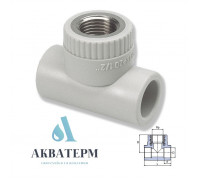 Тройник с МРВ Wavin Ekoplastik (Чехия) 32x¾” (STKI03225X)
