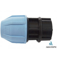 Муфта ПНД Vsplast 63*1 1/4'' ВР 2002